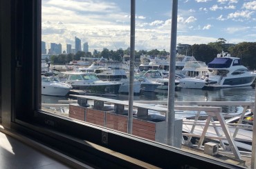 The Galley at Sydney Boathouse brings boat life to shore