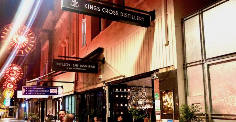 Kings Cross Distillery lights up the golden mile