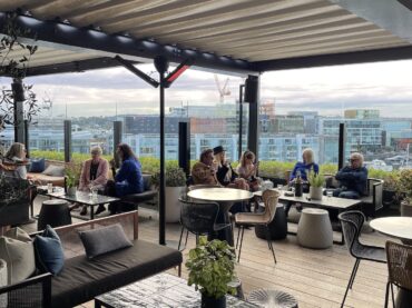 Hotel Review: QT Auckland New Zealand. Rooftop Bar, cracking steaks and Marina location