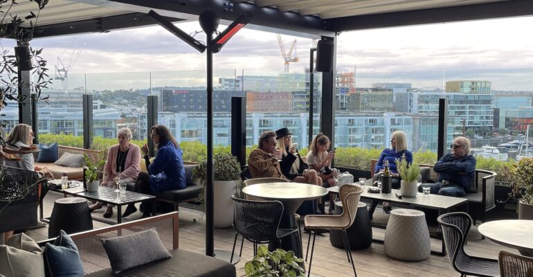 Hotel Review: QT Auckland New Zealand. Rooftop Bar, cracking steaks and Marina location