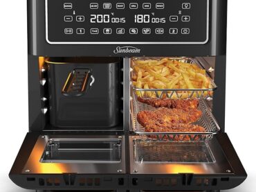 Product Review: Sunbeam Multi Zone Air Fryer Oven – convertable, fast and great for entertaining