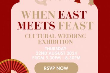 When East Meets Feast – a wedding expo with a celebration of culture, tradition and a feast like no other.