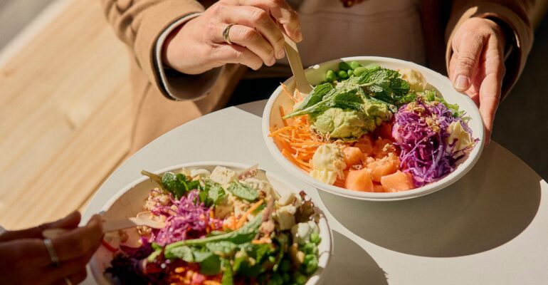 Green Cup Armadale had a facelift and is back – with a new salad range that’s like eating a rainbow