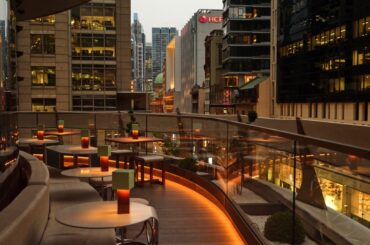 Joji Sydney – The best new rooftop bar in Sydney. Japanese menu from an award winning chef, city skyline view, comfy booths and Djs till 2am!