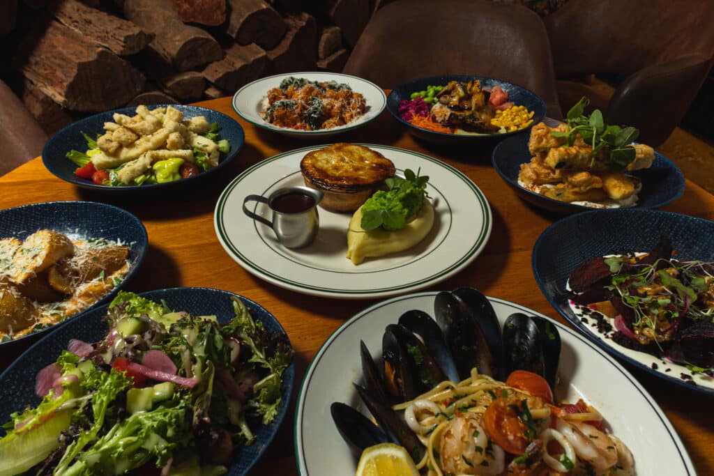 Food and drinks spread at Hampton Hotel Hampton Melbourne