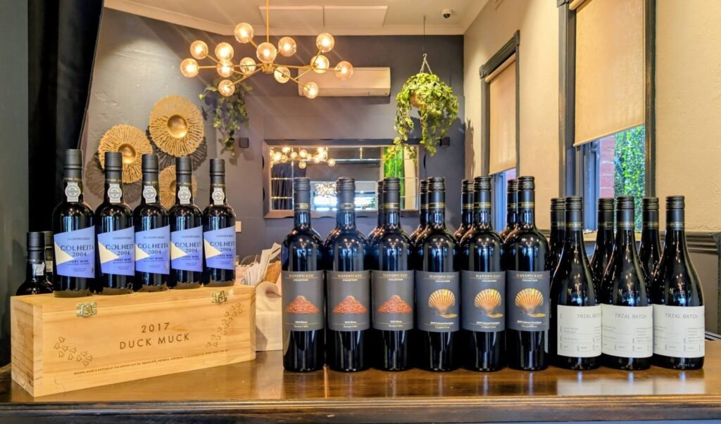 Vivace Brighton Italian restaurant wine display